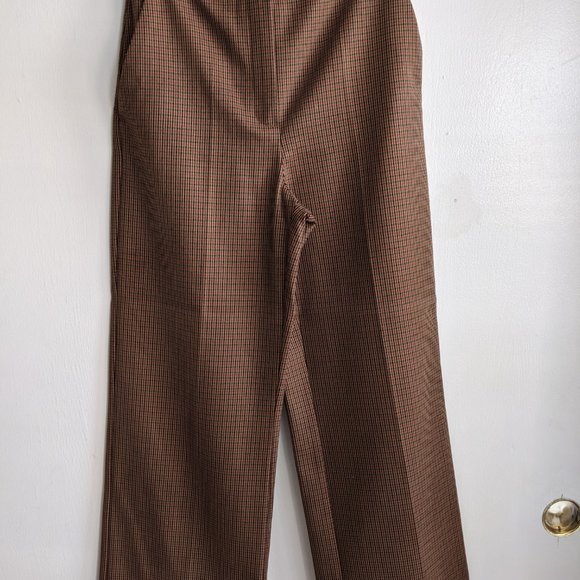 Mango Straight Checked Plaid Pants - Picture 7 of 11
